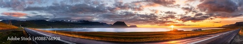 Grundarfjordur at dusk, Iceland