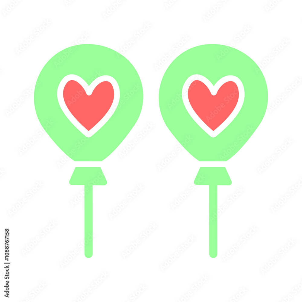 Balloons Vector Icon Balloons Vector Icon