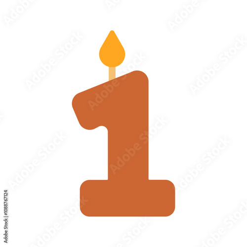 Age Number Vector Icon