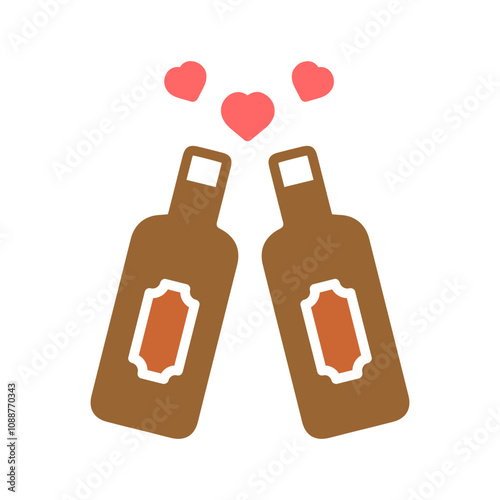 Wine Chill Vector Icon