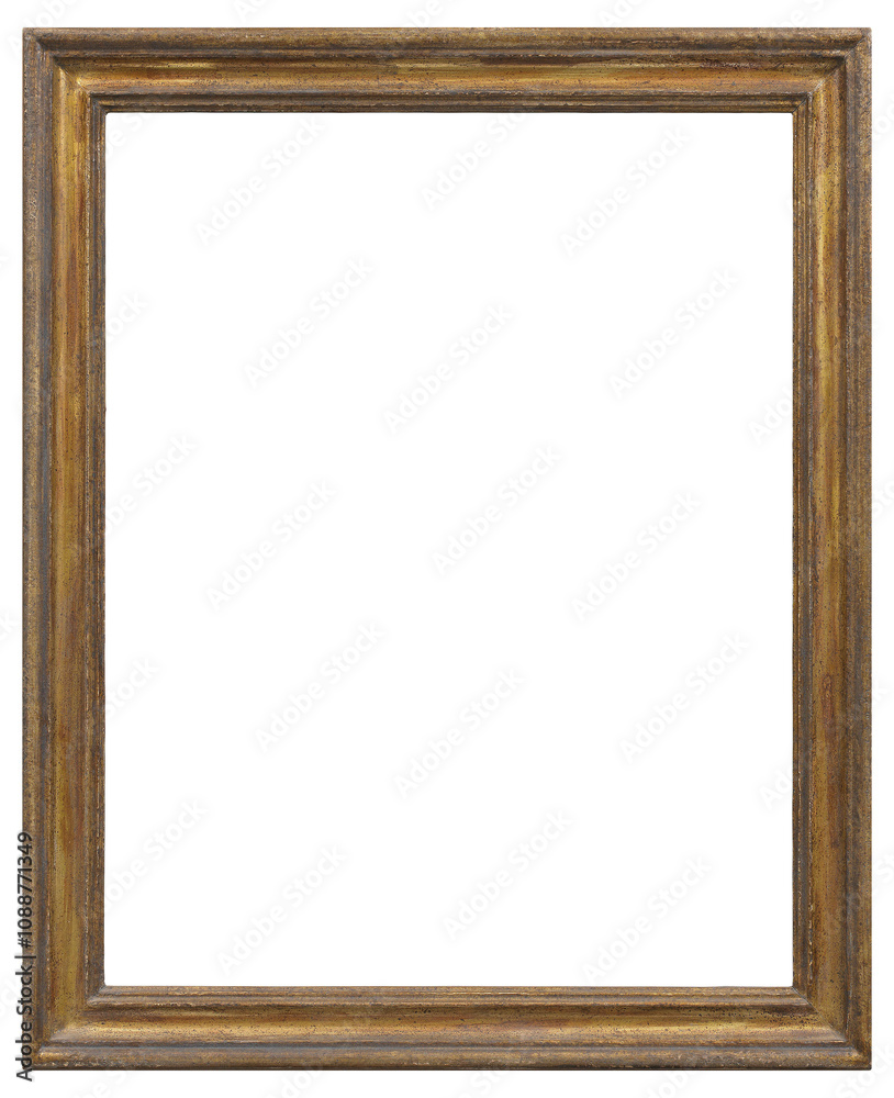 Old shabby wooden picture frame. In PNG format on a transparent background.
Old shabby wooden picture frame. In PNG format on a transparent background.