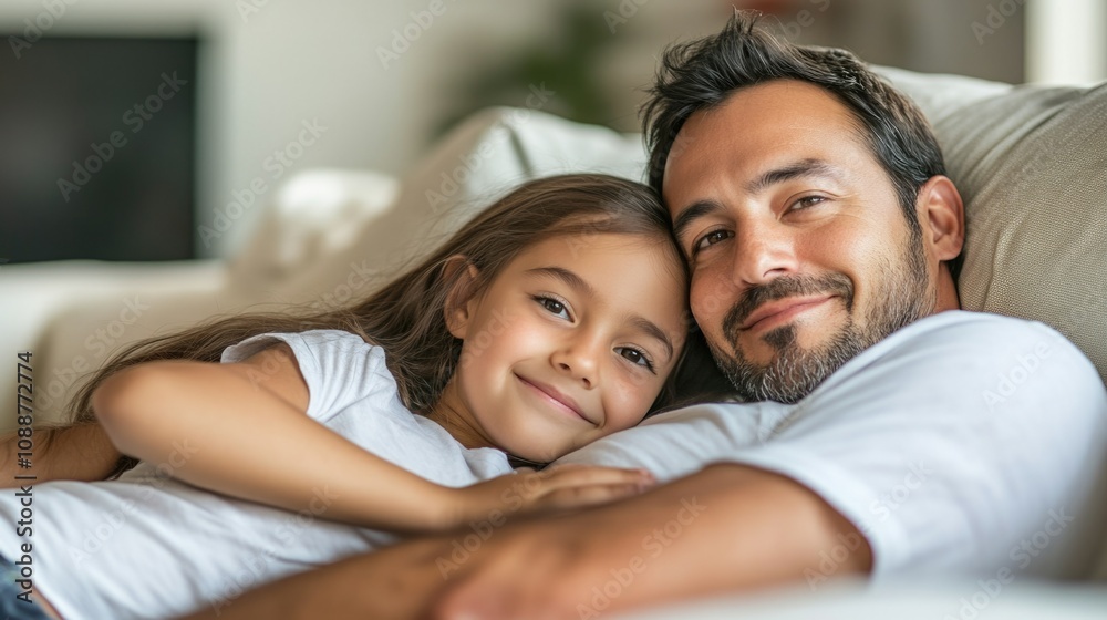 Father and daughter: A tender moment Father and daughter: A tender moment