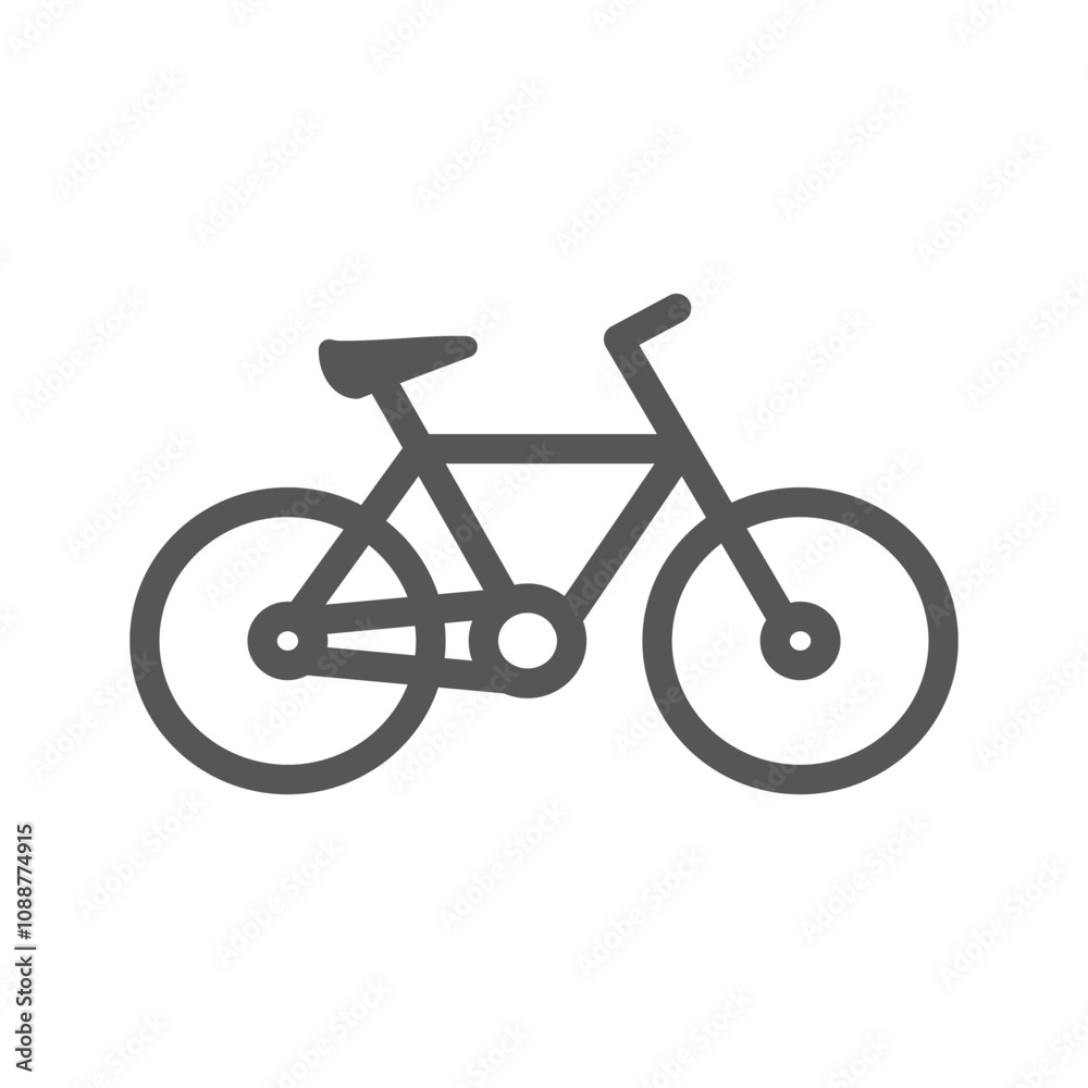 Fototapeta premium Bike Ride Vector Icon