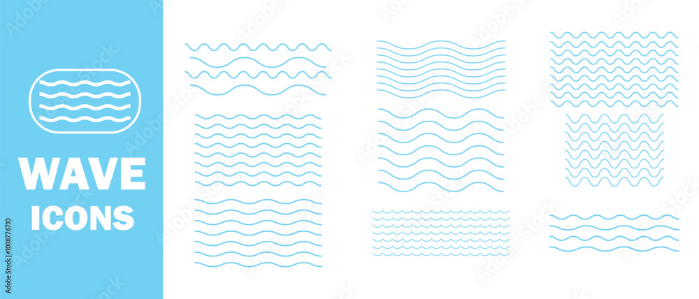 Wave icon. flat and simple wave vector. vector illustration. Wave icon. flat and simple wave vector. vector illustration.