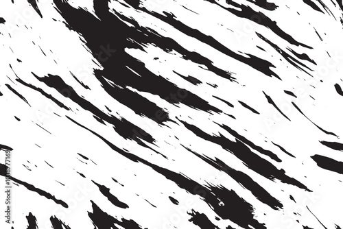 Black and White Abstract Background with Intersecting Lines