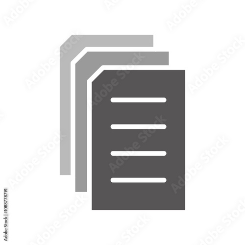 News Archive Vector Icon