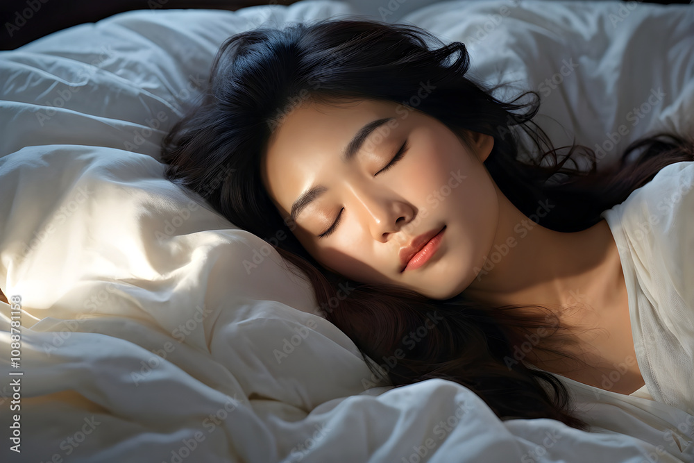 woman sleeping woman sleeping