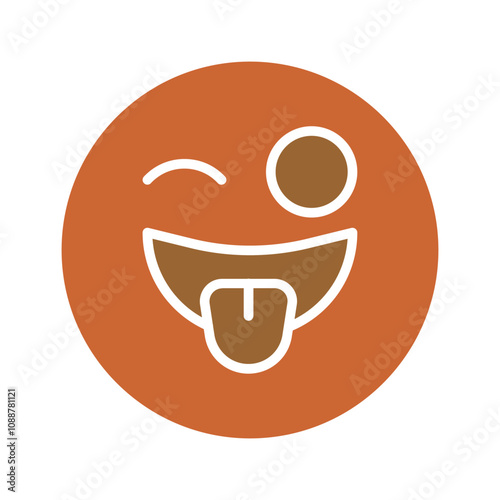 Zany Face Vector Icon