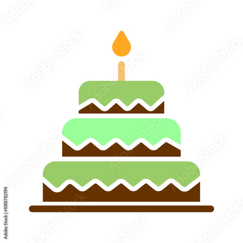 Cake Vector Icon
