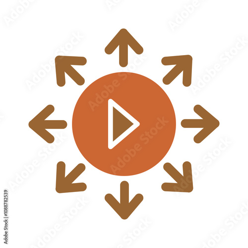 Viral Content Vector Icon