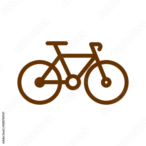 Bicyclist Vector Icon