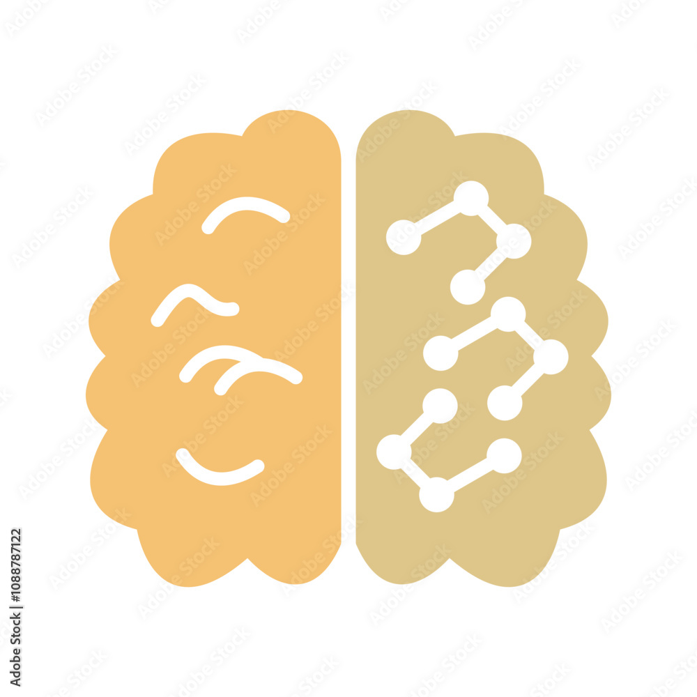 Machine Learning Vector Icon Machine Learning Vector Icon