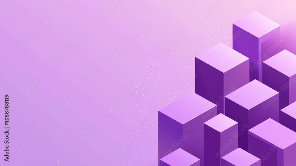 Abstract graphic featuring purple blocks on a gradient background, ideal for digital designs. Abstract graphic featuring purple blocks on a gradient background, ideal for digital designs.