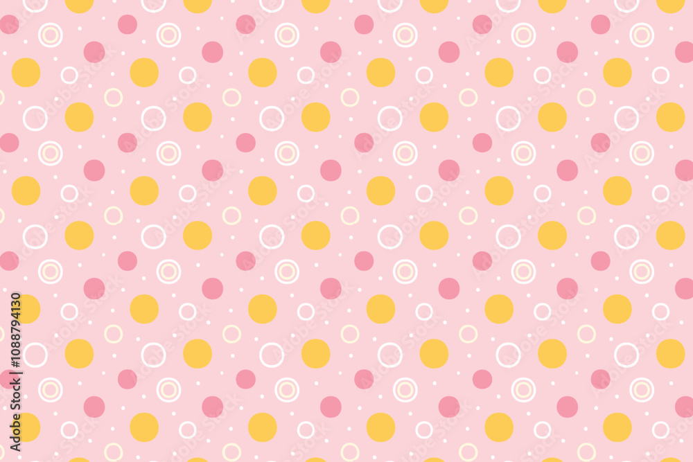 Abstract backgroundpink and yellow gradations with circle effect Abstract backgroundpink and yellow gradations with circle effect