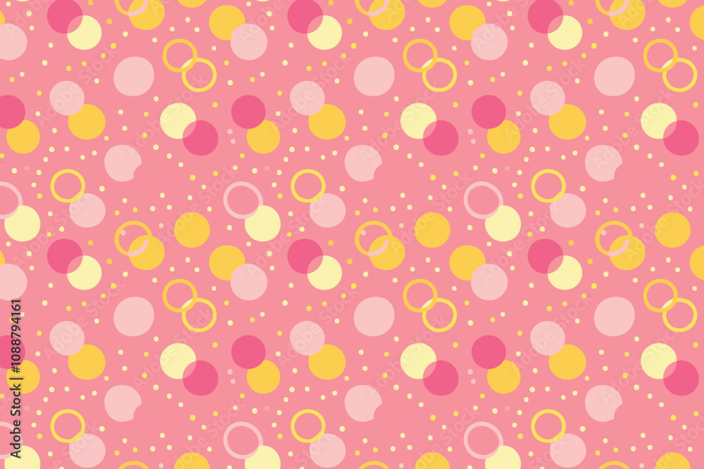 Abstract backgroundpink and yellow gradations with circle effect Abstract backgroundpink and yellow gradations with circle effect