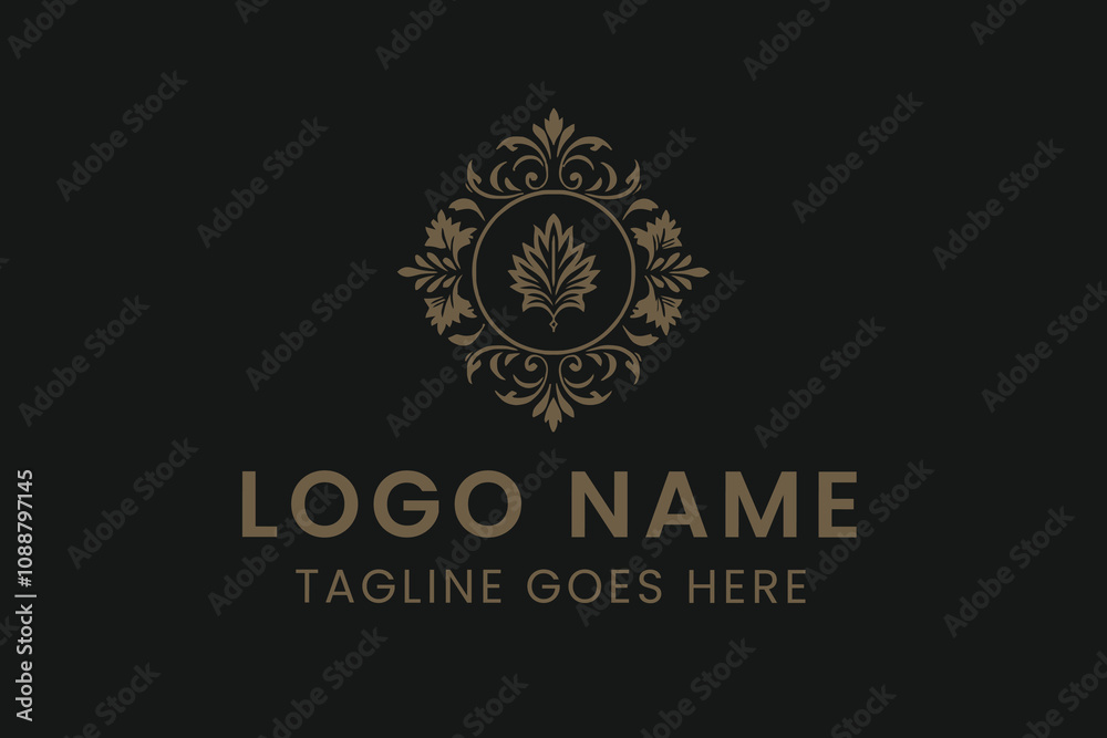 decorative circle design logo decorative circle design logo