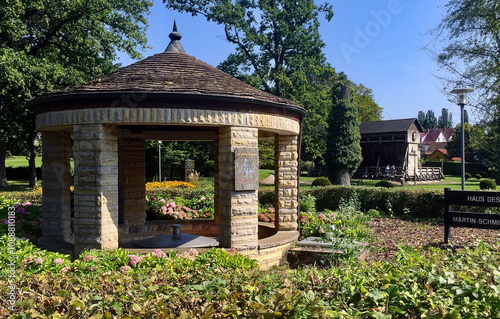 Im Kurpark in Bad Münder 