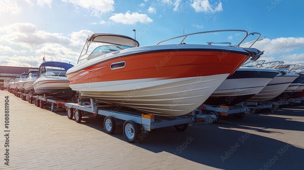 Boat for Sale:Ready for Your Next Adventure.Concept of Recreational boating,water sports,outdoor lifestyle,second-hand market,Boat dealerships,marine repair,boat storage,online marketplaces for boats. Boat for Sale:Ready for Your Next Adventure.Concept of Recreational boating,water sports,outdoor lifestyle,second-hand market,Boat dealerships,marine repair,boat storage,online marketplaces for boats.