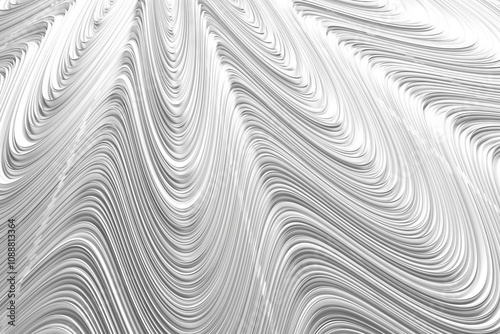 White wave pattern soft background