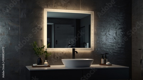 Illuminated Bathroom Mirror