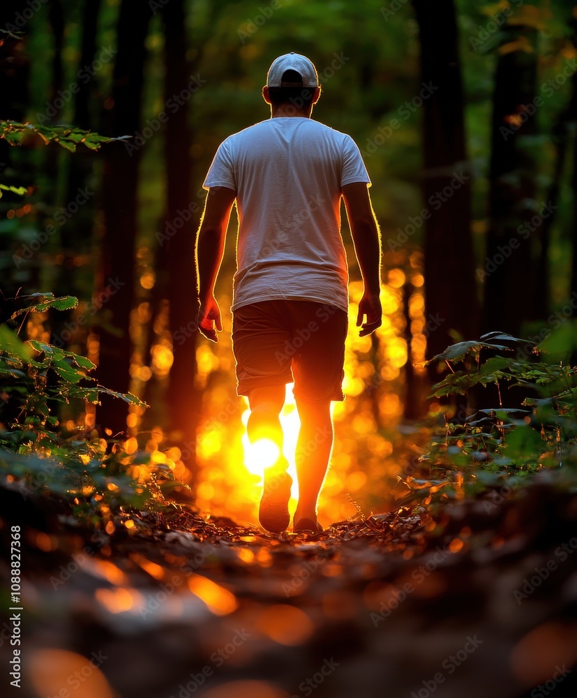 Experience the Serenity of Nature: A Tranquil Sunset Walk in the Forest, Embracing the Beauty of the Outdoors and the Essence of Lifestyle Experience the Serenity of Nature: A Tranquil Sunset Walk in the Forest, Embracing the Beauty of the Outdoors and the Essence of Lifestyle