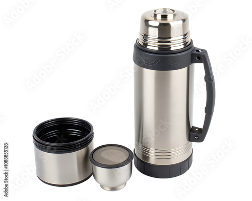 thermos isolated on white
