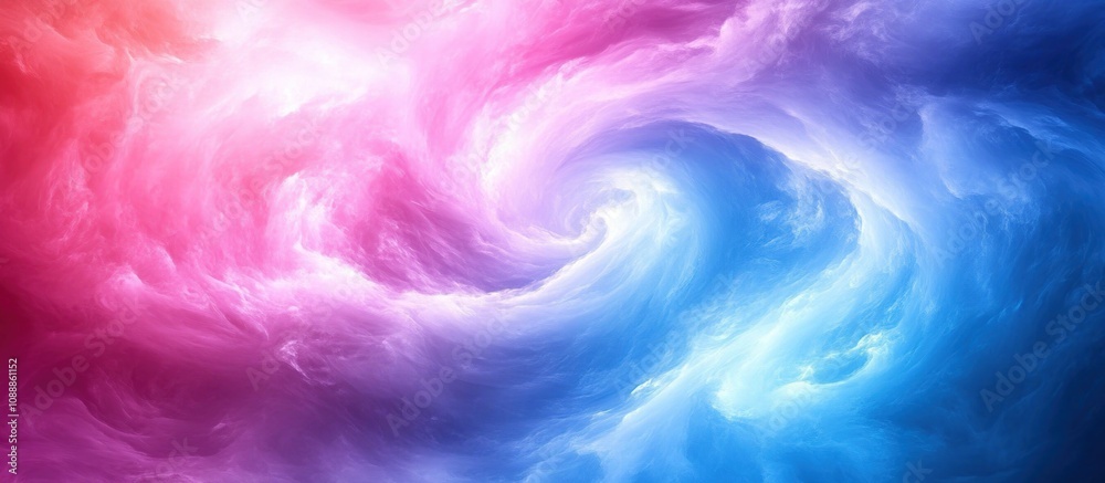 A vibrant swirl of pink and blue colors resembling a cosmic nebula. A vibrant swirl of pink and blue colors resembling a cosmic nebula.