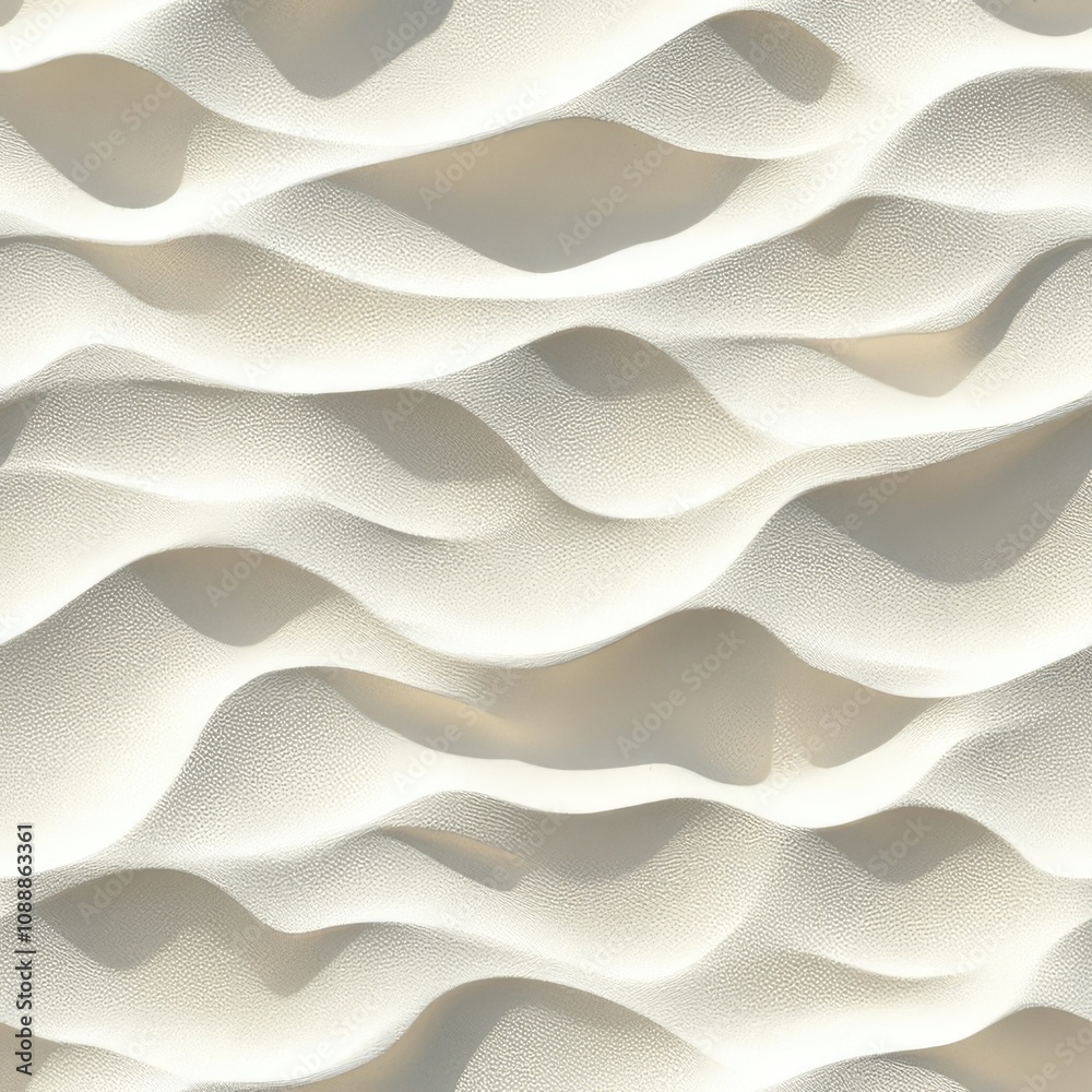 Obraz premium white Sand texture background, seamless pattern, sandy beach as a backdrop. 