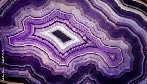 Banded agate, AI generated