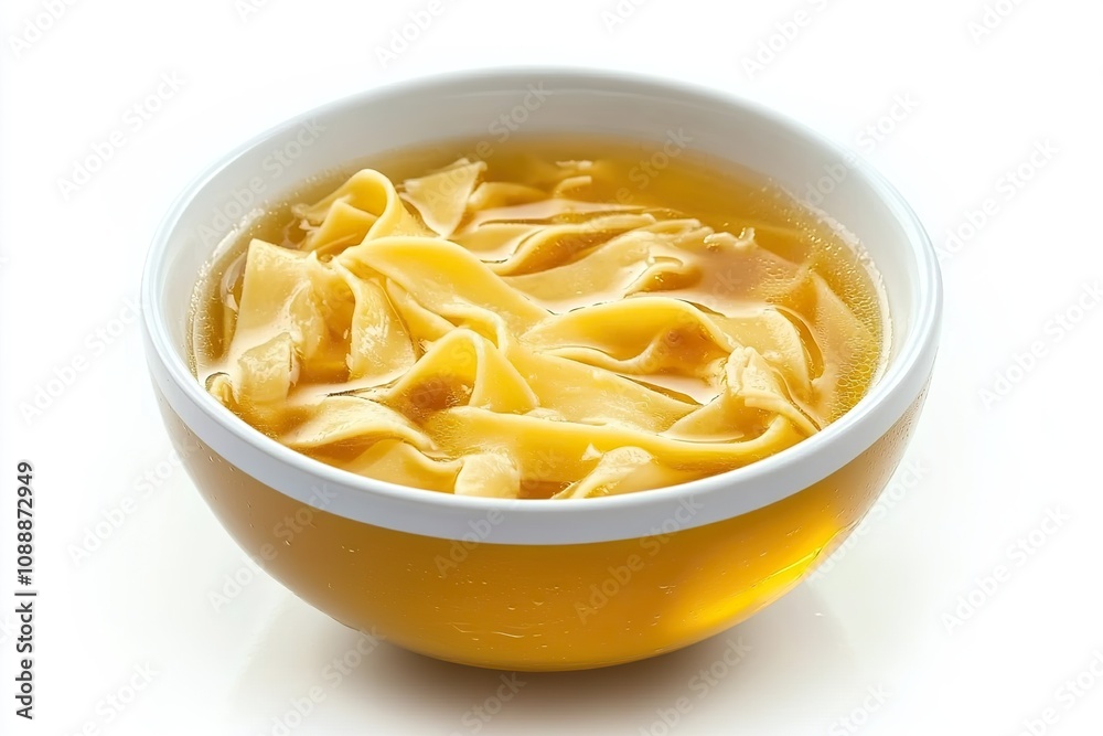 chicken noodle soup , cold and flu fighting soup isolated on a white background. chicken noodle soup , cold and flu fighting soup isolated on a white background.