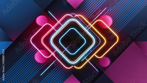 abstract background with lights