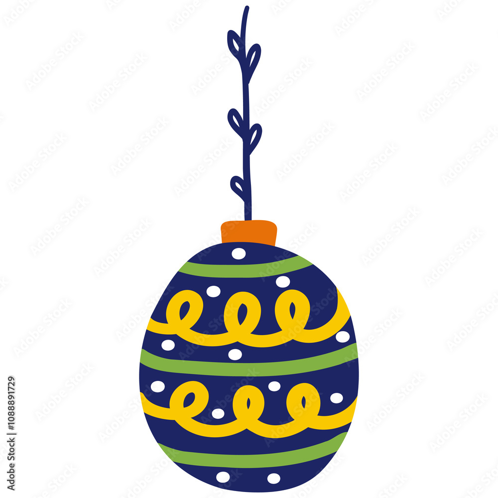 Christmas ornament ball decoration illustration Christmas ornament ball decoration illustration