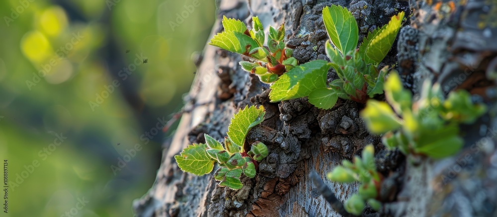 Natural Elements Transformation of Spring Foliage Natural Elements Transformation of Spring Foliage