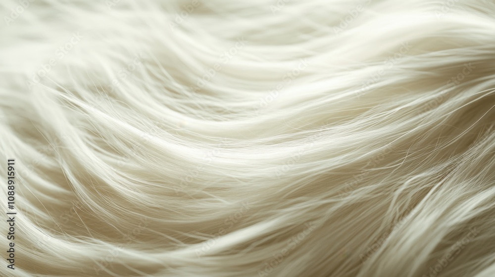 Smooth and soft fur wallpaper in shades of light beige, with intricate strand detailing. Smooth and soft fur wallpaper in shades of light beige, with intricate strand detailing.