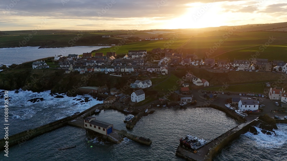 Fototapeta premium St Abbs, Scotland 