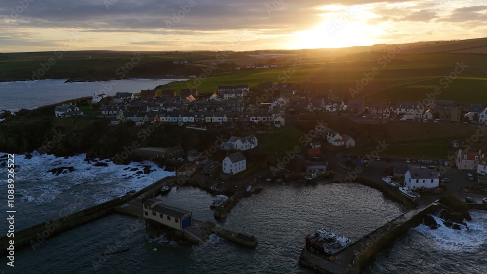 Fototapeta premium St Abbs, Scotland 