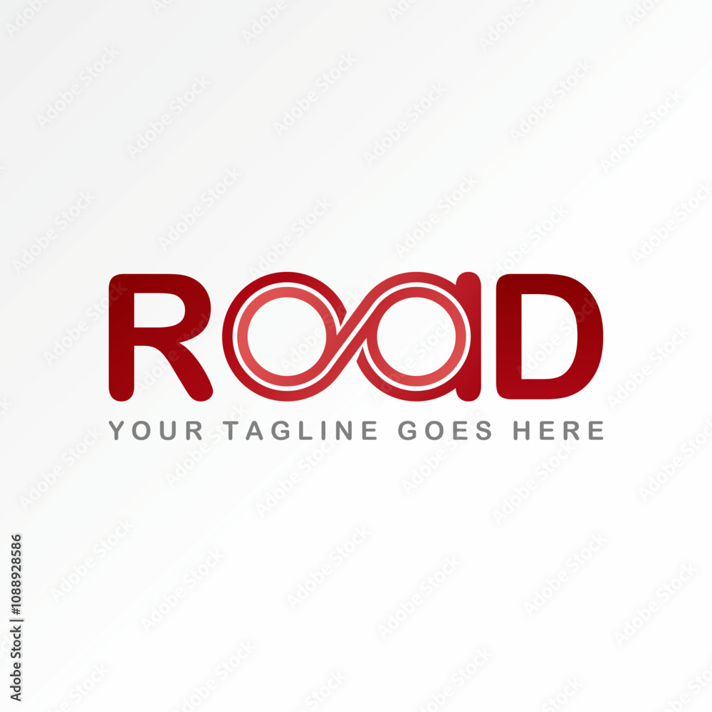 Logo design graphic concept creative premium vector stock image graphic word text Road font 2 lines infinity. Related transportaion way construction Logo design graphic concept creative premium vector stock image graphic word text Road font 2 lines infinity. Related transportaion way construction