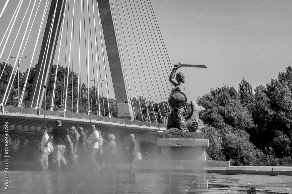 Fototapeta premium la città di Varsavia