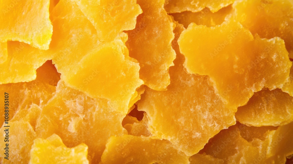 Macro Close-Up of Natural Bees Wax Texture Macro Close-Up of Natural Bees Wax Texture