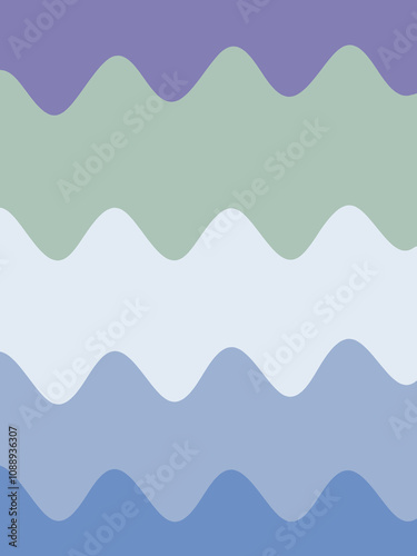 Blue green abstract background. Illustration for banner, poster.