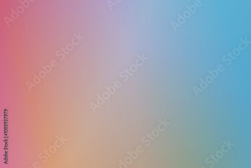 Abstract blue background with grainy gradient, bright and saturated gradient for album cover. Soft color palette of vector gradients.