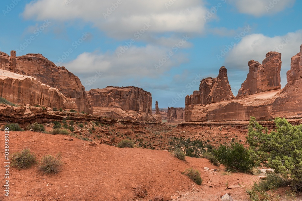 Arches National Park red rock formations Arches National Park red rock formations
