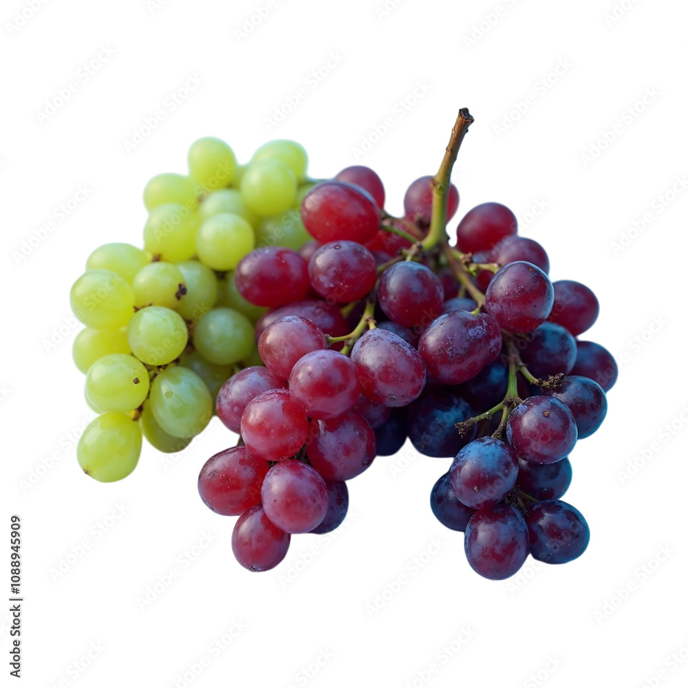 Grapes Image Isolated With Transparent Background Grapes Image Isolated With Transparent Background
