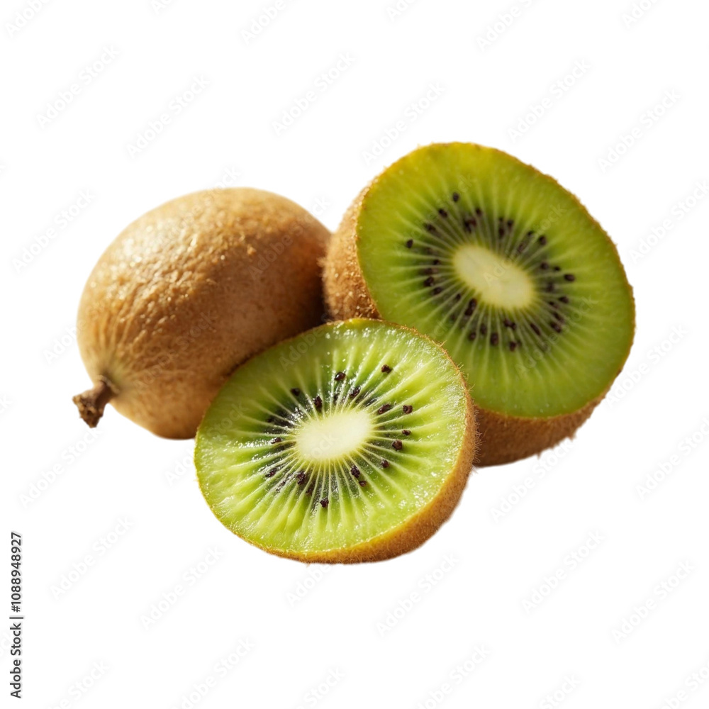 Kiwi Image Isolated With Transparent Background Kiwi Image Isolated With Transparent Background