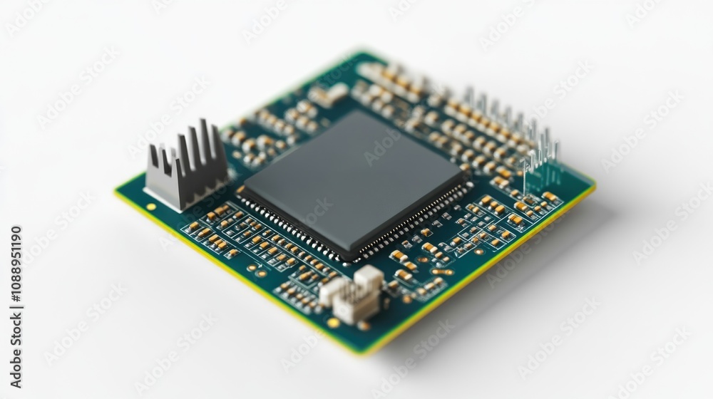 Isometric View of Advanced CPU Architecture Isometric View of Advanced CPU Architecture