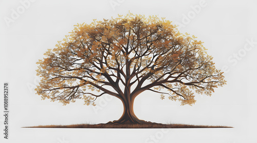 beautiful family tree with generations displayed on a simple backdrop. concept family tree, generations, simple backdrop, legacy, beautiful display with a white accent, detailed, png