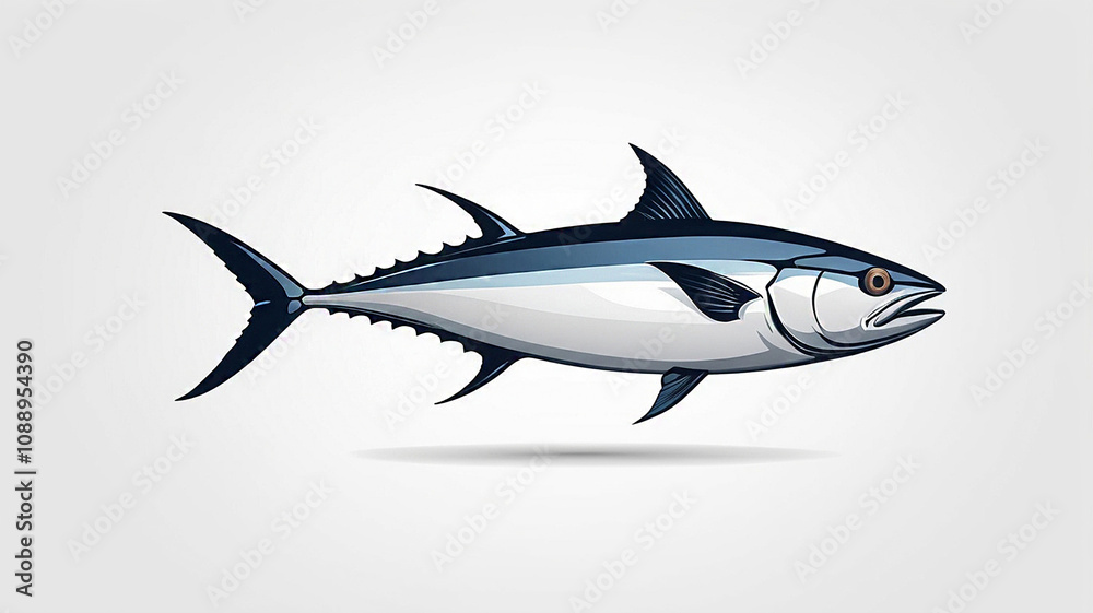 Tuna fish in the ocean Tuna fish in the ocean
