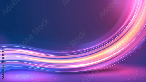 A vibrant, swirling background of purple and pink hues, featuring smooth lines and a soft glow, ideal for digital designs and abstract themes.