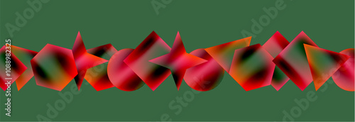 Fluid color geometric shapes abstract background. Vector Illustration For Wallpaper, Banner, Background, Card, Book Illustration, landing page