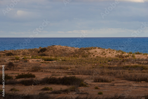 Mar e dunas Ilha Porto Santo